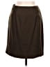 Amanda Smith 100% Wool Solid Brown Wool Skirt Size 6 - photo 1