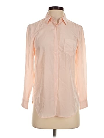 J.Crew Long Sleeve Silk Top (view 1)