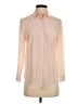 J.Crew 100% Silk Pink Long Sleeve Silk Top Size 4 (petite) - photo 1
