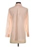 J.Crew 100% Silk Pink Long Sleeve Silk Top Size 4 (petite) - photo 2