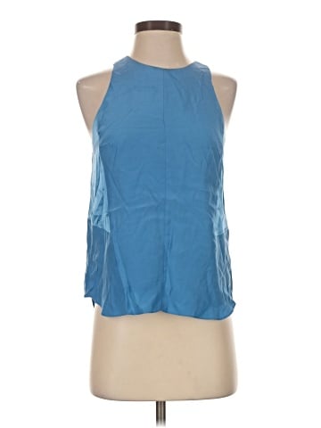 Rag & Bone Sleeveless Silk Top (view 1)