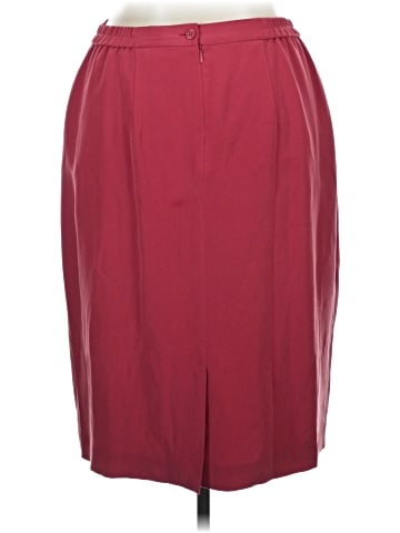 Style&Co Silk Skirt (view 2)