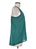 Soprano 100% Polyester Teal Sleeveless Top Size M - photo 4