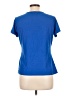 Bobbie Brooks Blue Short Sleeve Top Size L - photo 2