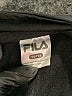 FILA 100% Polyester Black Track Jacket Size 14 - 16 - photo 3