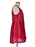 Ecote 100% Polyester Paisley Red Casual Dress Size L - photo 4