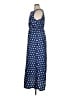 Unbranded 100% Polyester Polka Dots Blue Casual Dress Size XL - photo 5