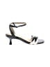 Hush Puppies Gray Black Sandals Size 8 1/2 (estimated) - photo 1