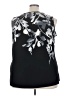 Susan Graver Black Sleeveless Blouse Size 3X - photo 2