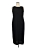 Willow Ridge Solid Black Casual Dress Size XL (estimated) - photo 1