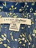 Jachs Girlfriend 100% Polyester Blue 3/4 Sleeve Blouse Size XL - photo 7