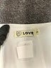 Love 100% Polyester Solid White Shorts Size S - photo 3