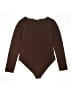 MANGOPOP Collection Brown Bodysuit Size L - photo 1