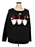 Cupcakes & Cashmere Stars Black Pullover Sweater Size 2X - photo 1