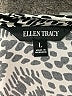 Ellen Tracy Animal Print Silver 3/4 Sleeve Blouse Size L - photo 7