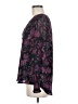 1.State 100% Polyester Purple Long Sleeve Blouse Size M - photo 5