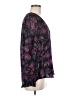 1.State 100% Polyester Purple Long Sleeve Blouse Size M - photo 4