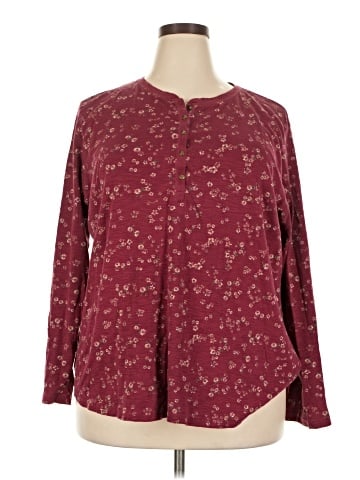 Chaps Long Sleeve Blouse (view 1)