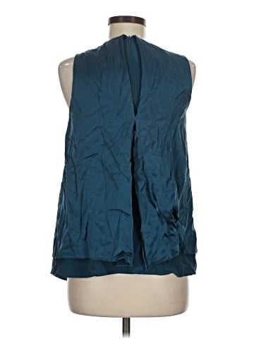 Theory Sleeveless Silk Top (view 2)
