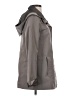 Gallery 100% Polyester Gray Trenchcoat Size P (petite) - photo 4