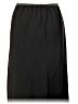 MNG Solid Black Formal Skirt Size L - photo 1