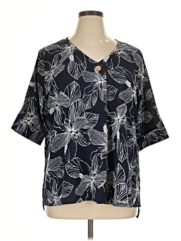 Creation Short Sleeve Blouse (view 1)