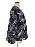 Creation 100% Polyester Black Short Sleeve Blouse Size XL - photo 4