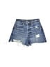 Express 100% Cotton Blue Denim Shorts Size 00 - photo 1