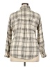 Attention Plaid Ivory Long Sleeve Button-Down Shirt Size XXL - photo 2