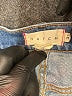 Hatch 100% Cotton Hearts Blue Jeans Size 31 waist - photo 6