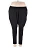 Just My Size Solid Black Active Pants Size 4X - photo 1