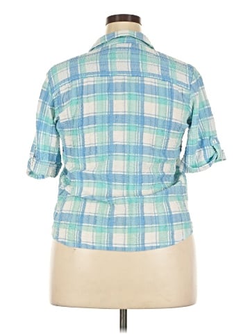Cathy Daniels Short Sleeve Button-Down Shirt (view 2)