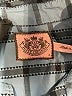 Juicy Couture Plaid Blue Long Sleeve Button-Down Shirt Size 0 - photo 7