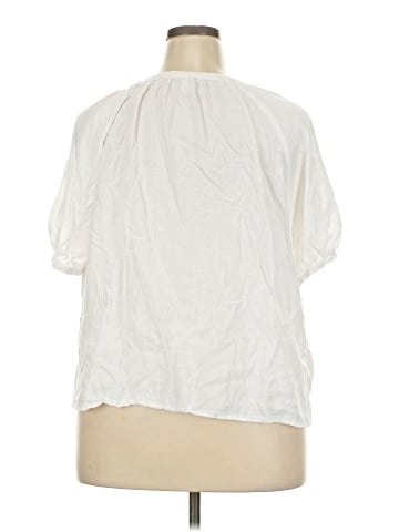 Caslon Short Sleeve Blouse (view 2)