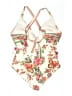 Becca Floral Ivory One Piece Swimsuit Size 1X - photo 2