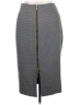 Worthington Houndstooth Gray Formal Skirt Size 14 - photo 2
