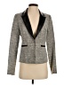Classiques Entier 100% Polyester Houndstooth Gray Blazer Size S - photo 1