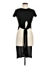Jasmine Black Short Sleeve Top Size M - photo 1