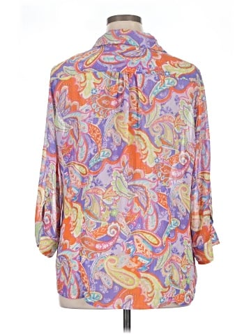 Investments 3/4 Sleeve Blouse (view 2)
