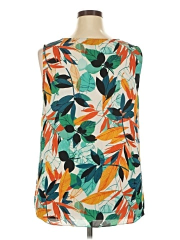 Worthington Sleeveless Blouse (view 2)