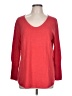 Nic + Zoe Red Pullover Sweater Size L - photo 1