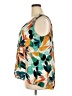 Worthington 100% Polyester Green Sleeveless Blouse Size XXL - photo 5