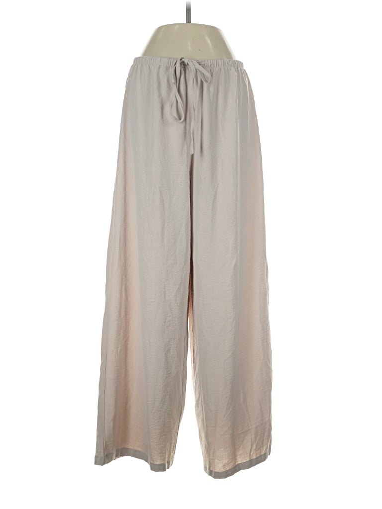 Pre-owned Adrianna Papell Casual Pants In Gray