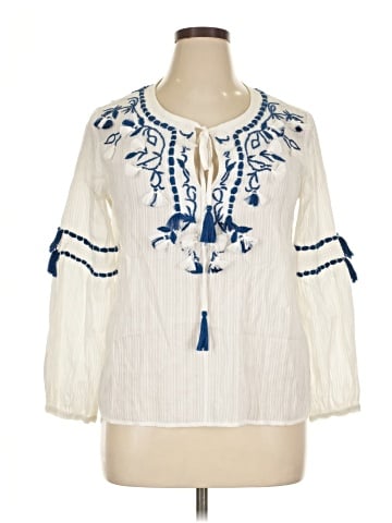 Club Monaco 3/4 Sleeve Blouse (view 1)