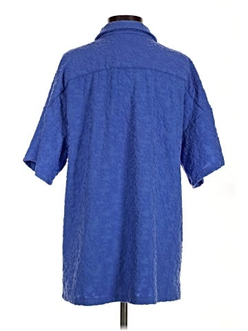 By Anthropologie Short Sleeve Button-Down Shirt (view 2)