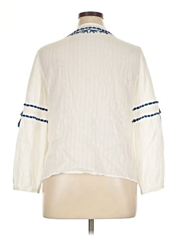 Club Monaco 3/4 Sleeve Blouse (view 2)