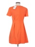 LUCCA Solid Orange Casual Dress Size XS - photo 2