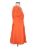 LUCCA Solid Orange Casual Dress Size XS - photo 4