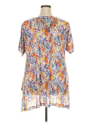 Nally & Millie Short Sleeve Blouse (view 2)