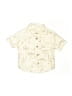 Rylee + Cru Print Ivory Short Sleeve Button-Down Shirt Size 6-12 mo - photo 1
